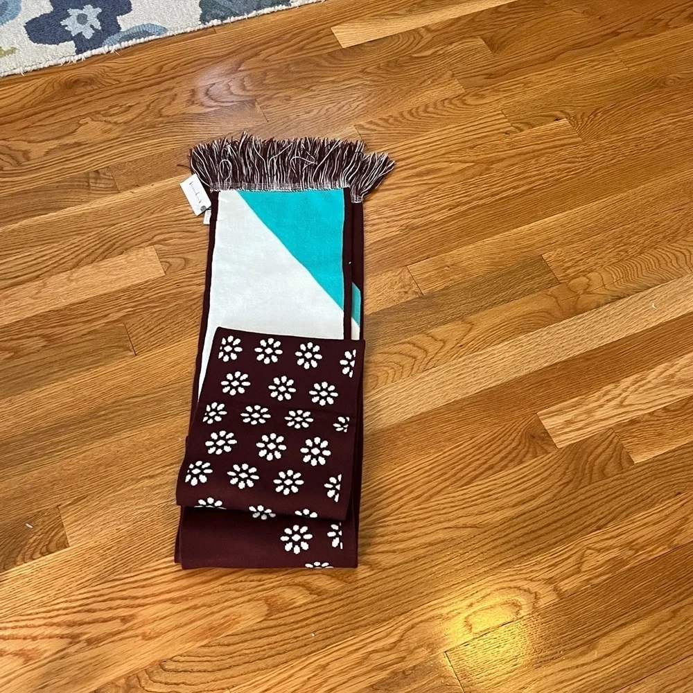 Free People Movement Big League Reversible Scarf in Mahogany NWT